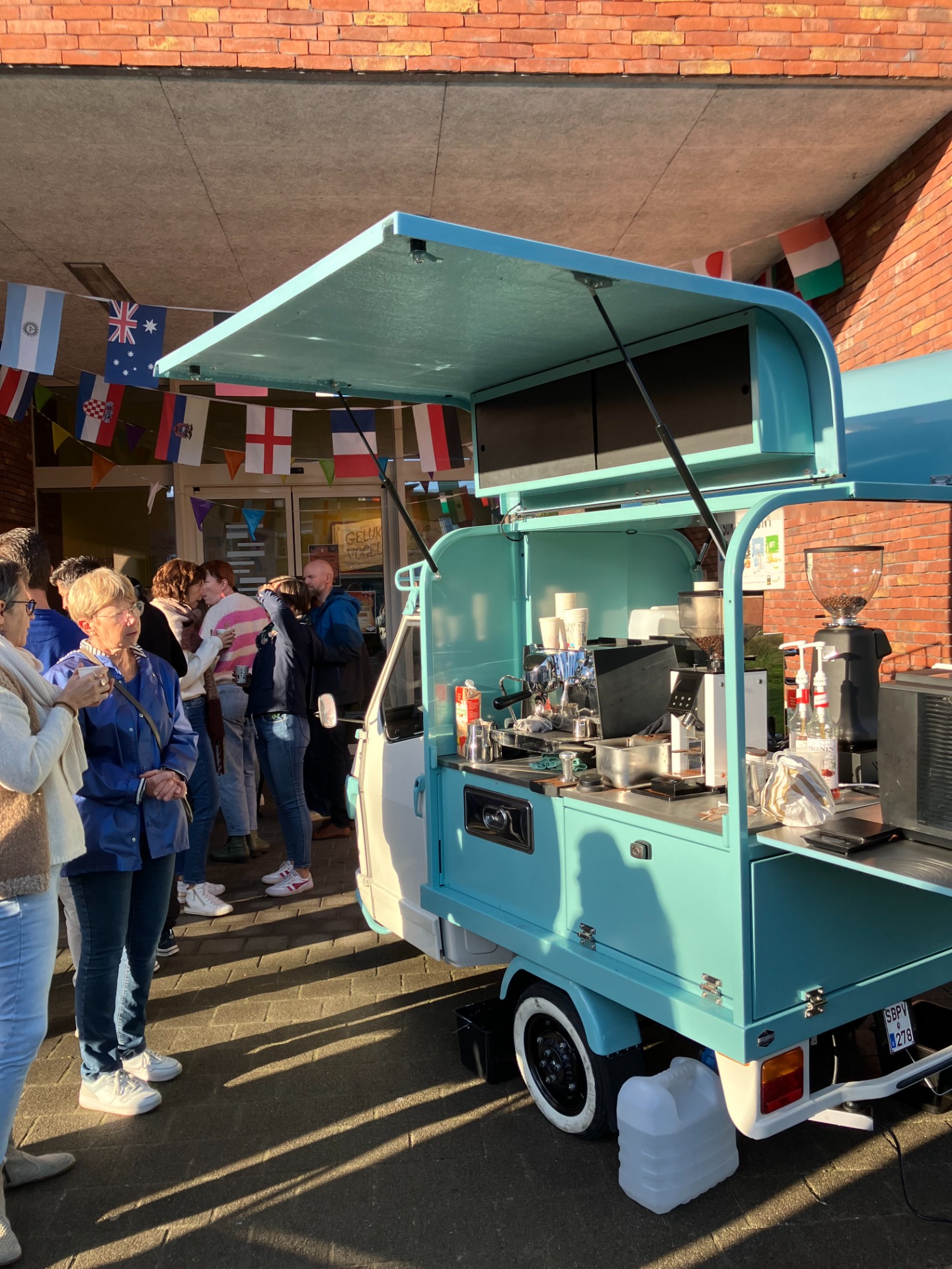 Traktatie op een school