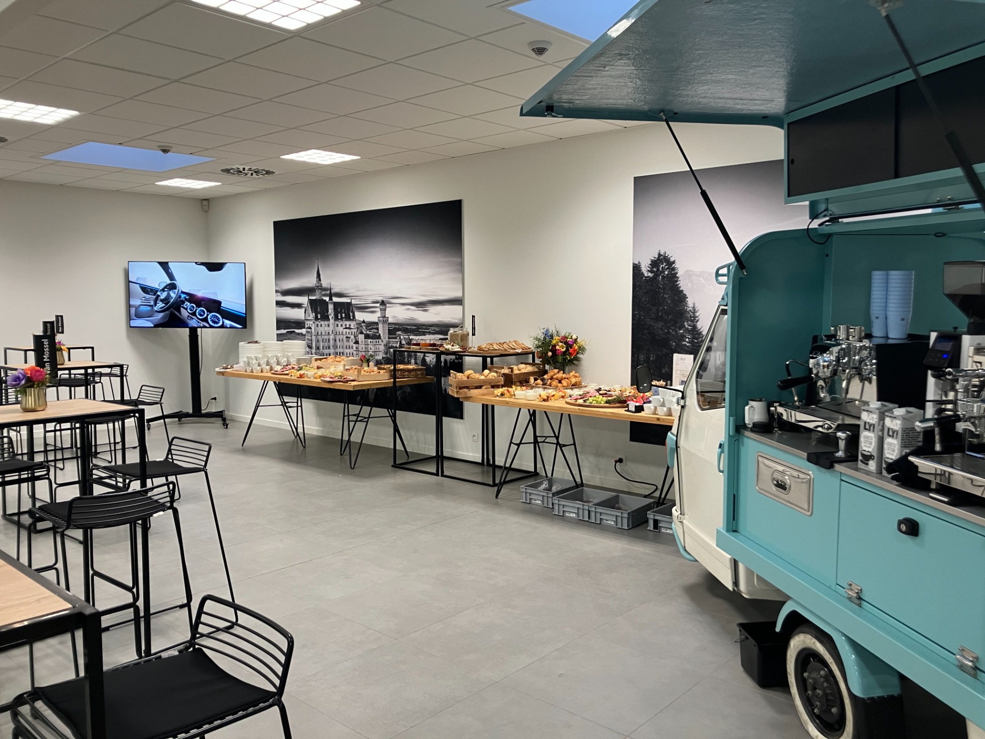 Bedrijfsevent met ontbijtcatering